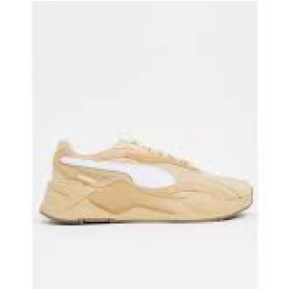 puma rs-x3 bonfire trainers in tan